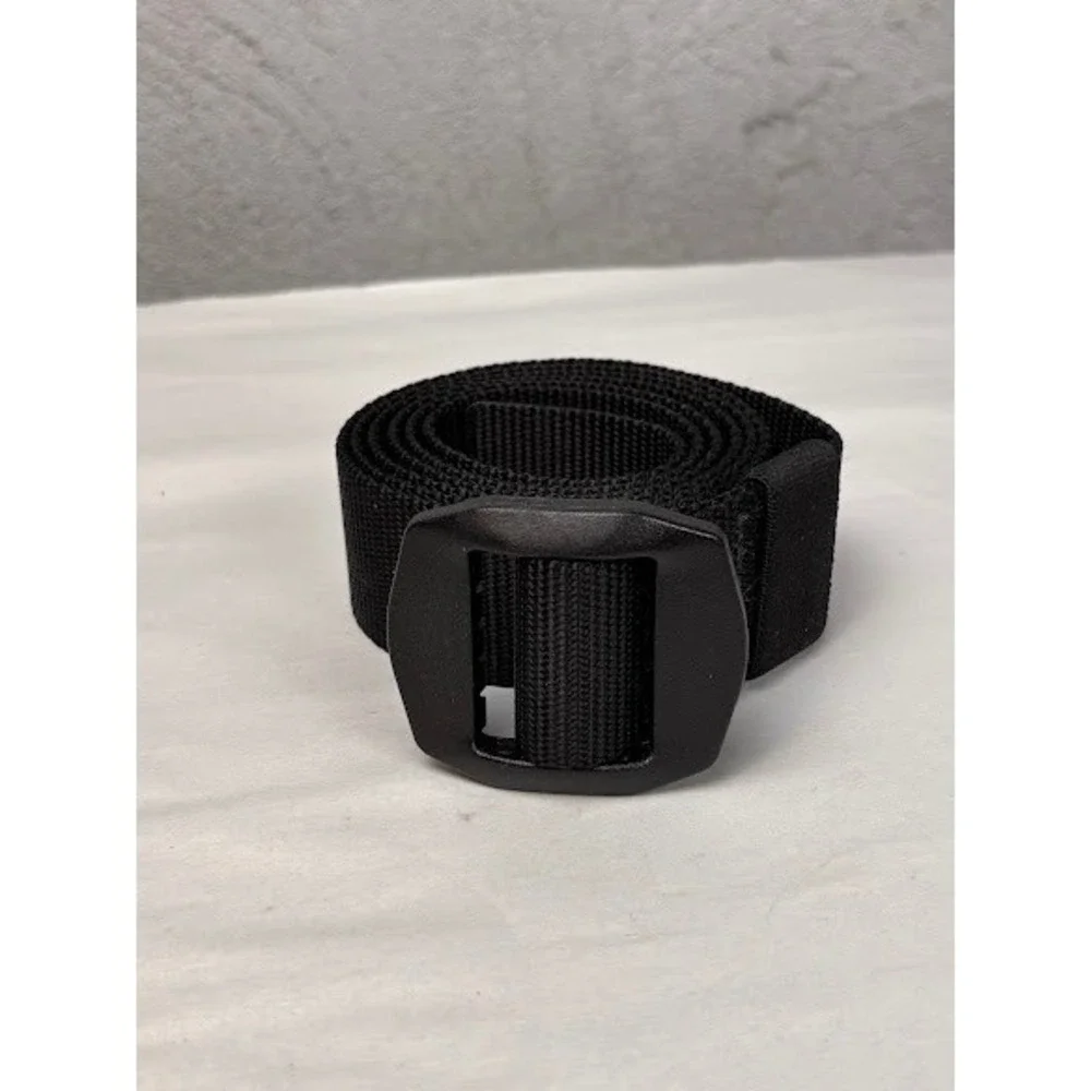 Galls NP1916 Mens Tactical Web Belt Black 2XL 44-46 Non-Metallic Buckle NEW